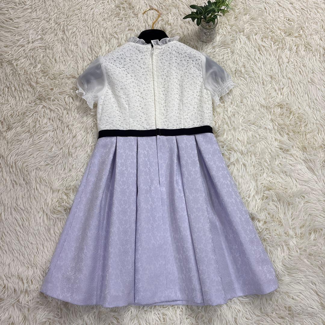 CHOPIN フラワージャガード　アンサンブルワンピース130 フレア