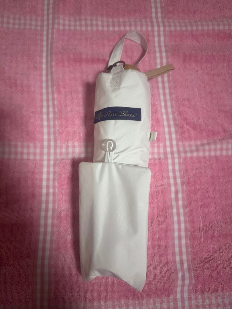 芦屋ロサブラン アイボリー 折りたたみ日傘