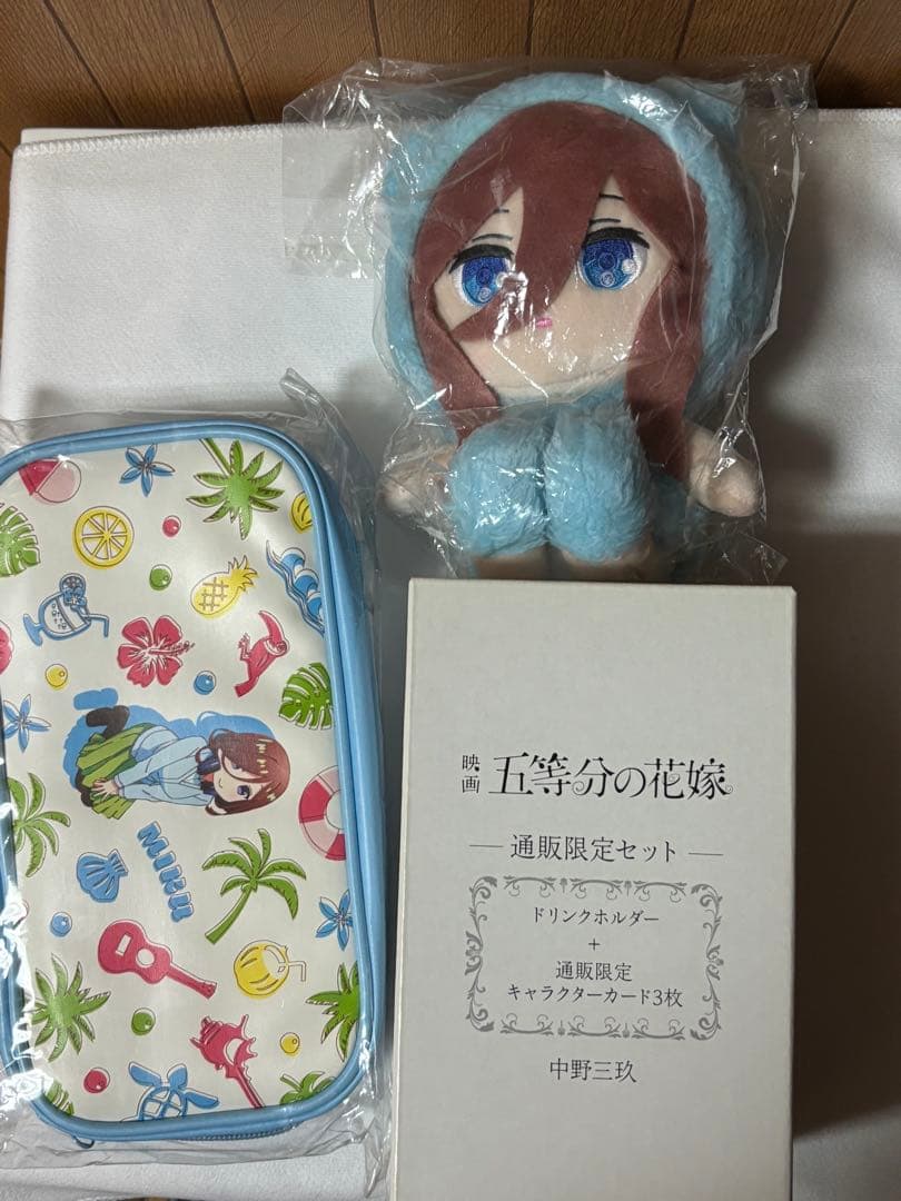 まとめ割値下げ不可☆三玖グッズ未開封３点＋三玖ルーム、FIVE3＋14冊＋その他