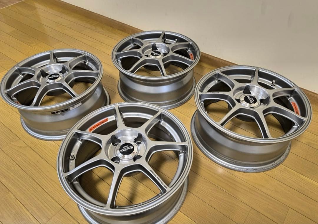 タイヤ・ホイール ENKEI Racing RS+M 15 6.5j +38 100 4H