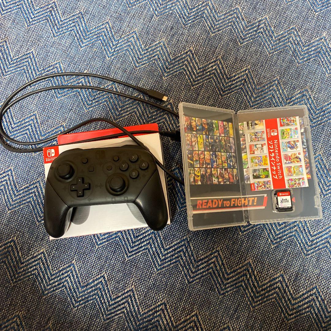 任天堂Switchプロコン、大乱闘スマッシュブラザーズ