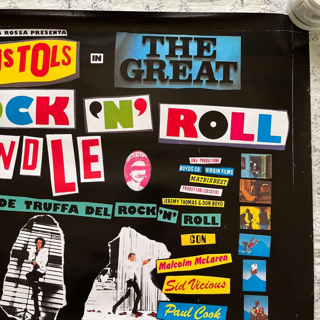 レア!‼︎ イタリア製 ヴィンテージ ポスター THE SEX PISTOLS