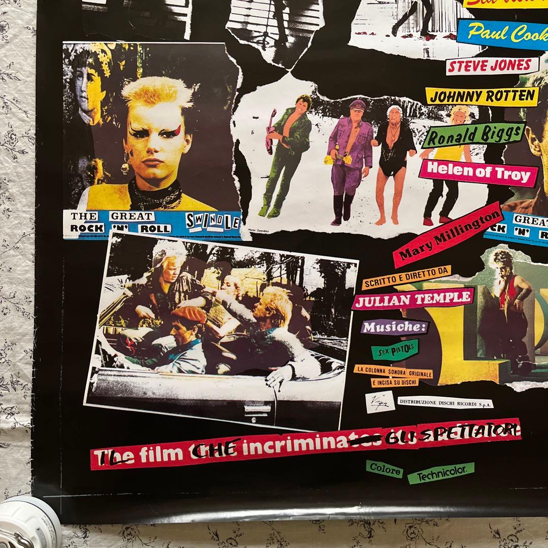 レア!‼︎ イタリア製 ヴィンテージ ポスター THE SEX PISTOLS