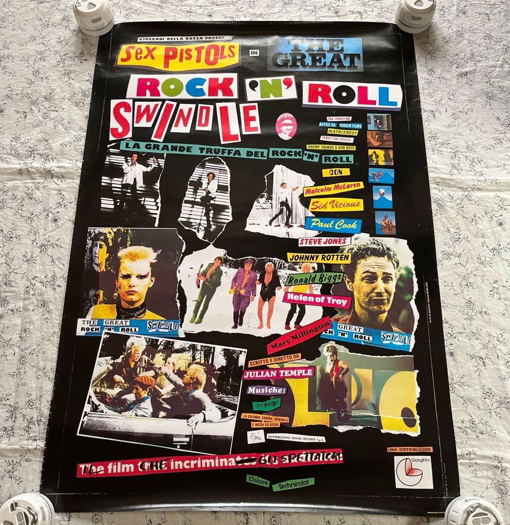 レア!‼︎ イタリア製 ヴィンテージ ポスター THE SEX PISTOLS