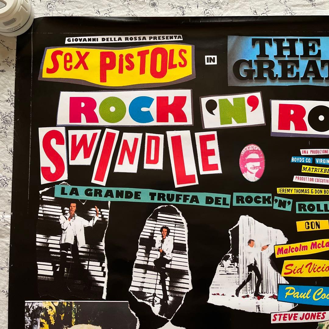 レア!‼︎ イタリア製 ヴィンテージ ポスター THE SEX PISTOLS