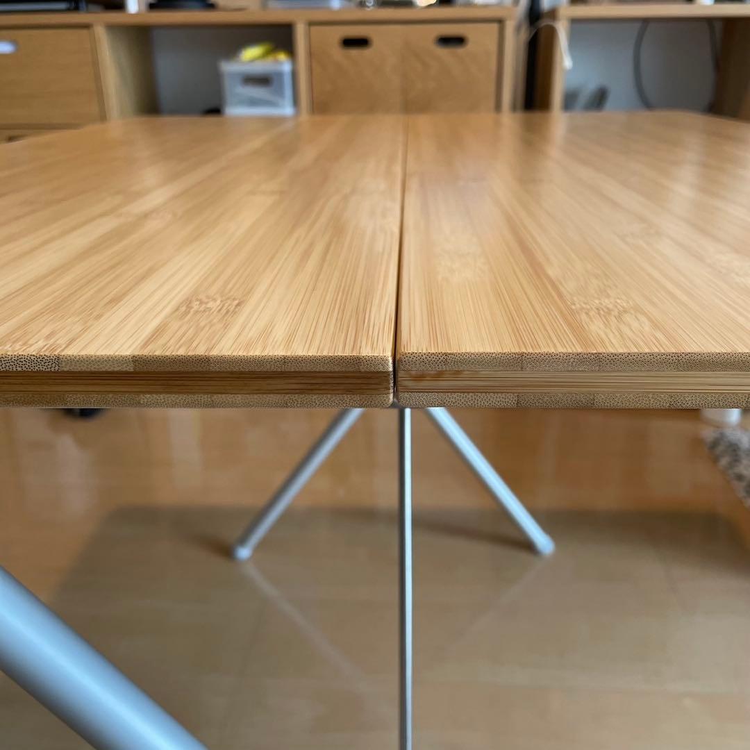 【12/16迄】 Peak ワンアクションテーブル 竹 LV-010TR