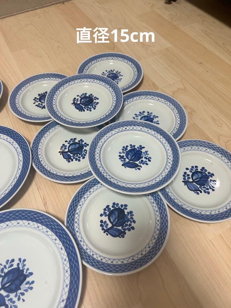 LOVE ぴあの｜希少ロイヤルコペンハーゲン 小皿トランクウェーバー8枚