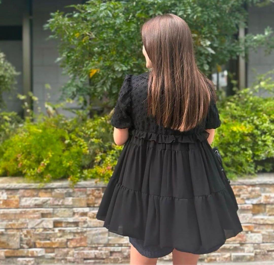 新品ロージーモンスター petit flower chiffon blouse