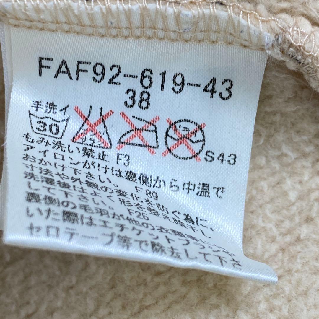 BURBERRY BLUE LABEL ノバチェック 袖刺繍ロゴ ダブルジップ