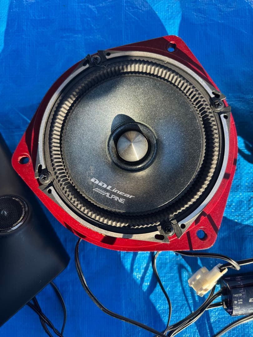 ALPINE DDリニアドアスピーカー（ツイーター付きクロスオーバー2ピース）