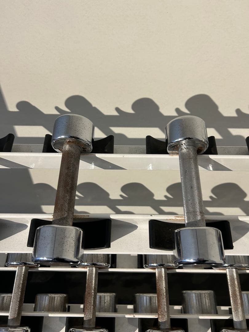 IVANKO ダンベル　1-20kg 15組　ダンベルラック付き