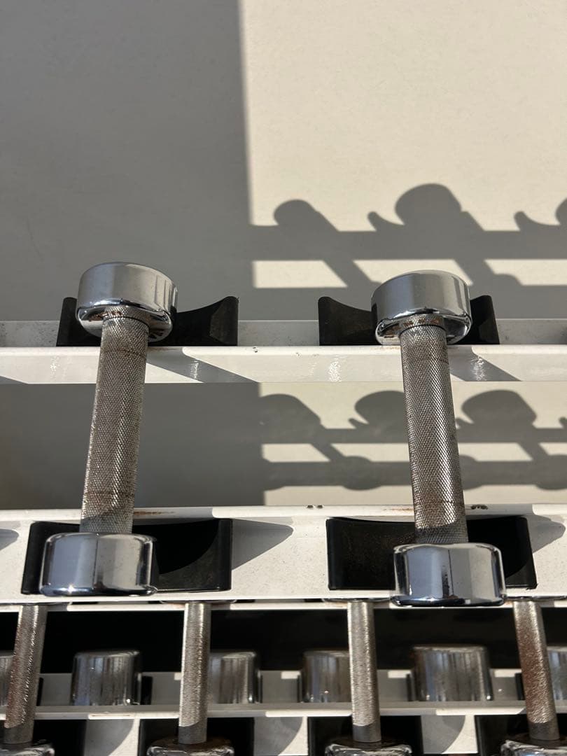 IVANKO ダンベル　1-20kg 15組　ダンベルラック付き