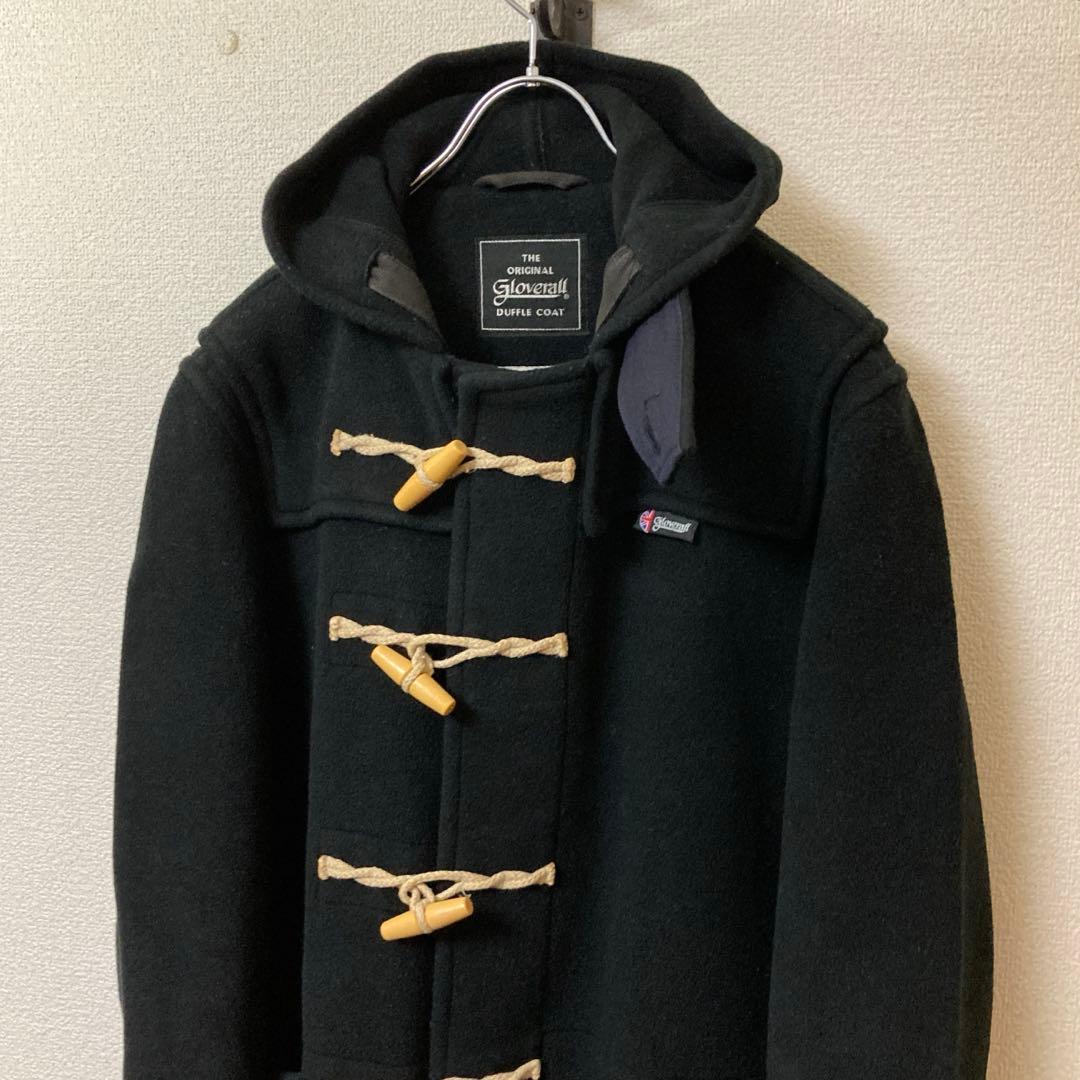 英国 希少 グローバーオール men's BIGI Wネーム ダッフルコートXL