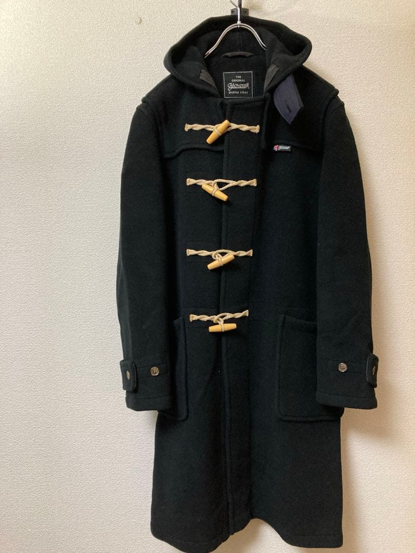 英国 希少 グローバーオール men's BIGI Wネーム ダッフルコートXL