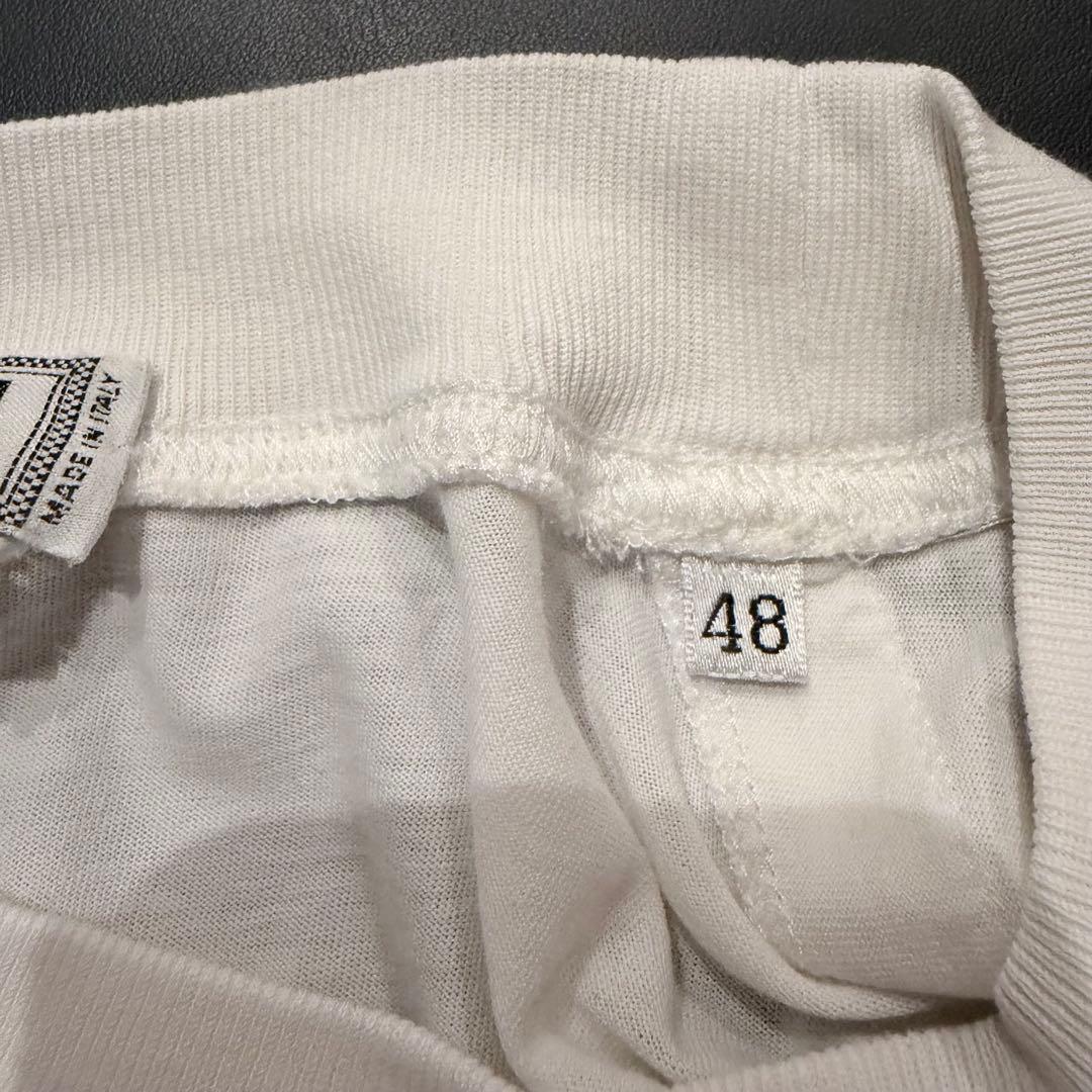 【GIANNI VERSACE】イタリア製 無地 長袖シャツ