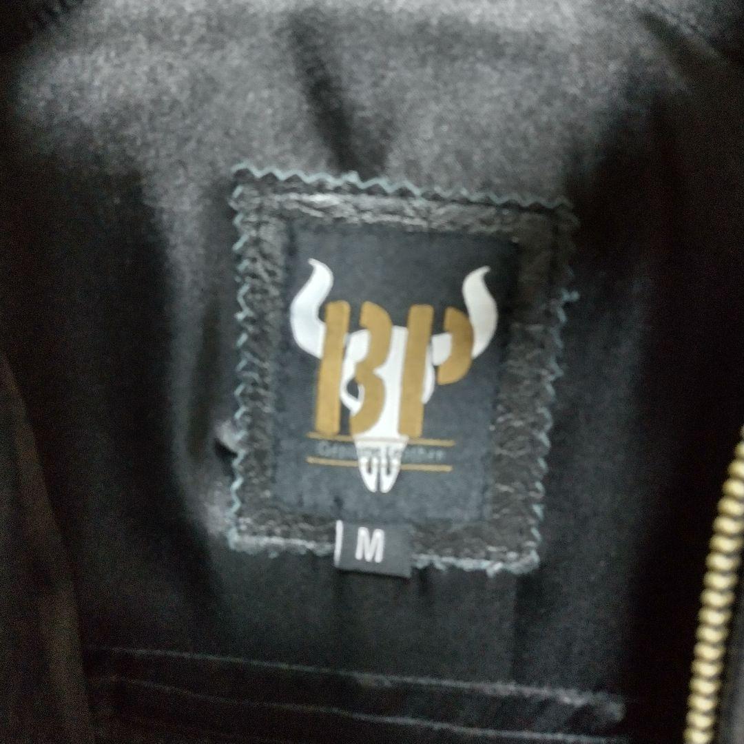 ブラック シングルライダース レザージャケット M プロテクター完備