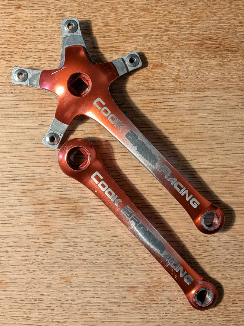 □ COOK BROS. RACING クランク 170㎜ PCD110（改）