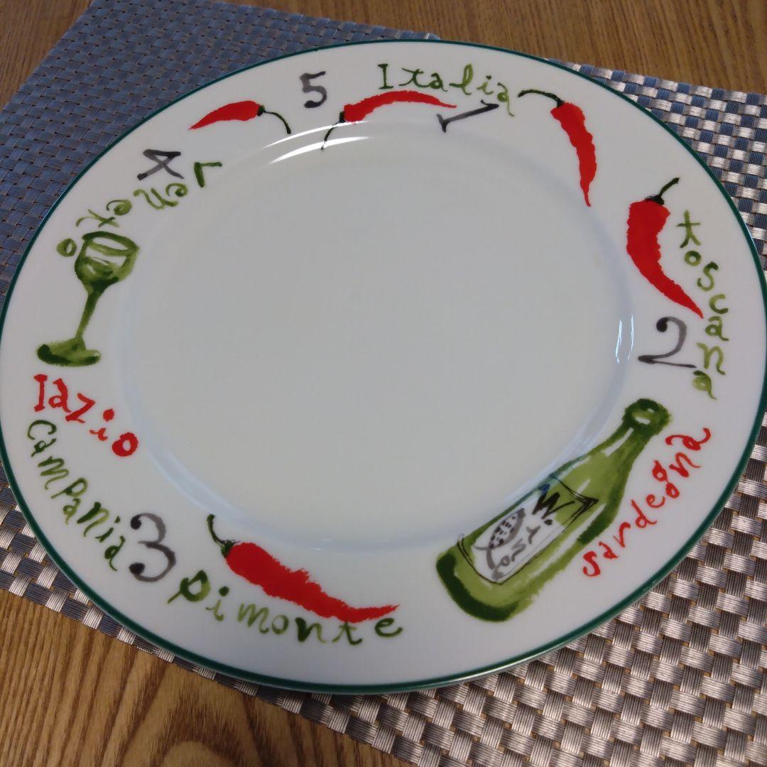 イタリアンスタイル装飾皿　 パスタ皿