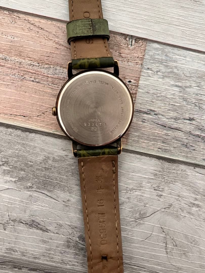 SEIKO ALBA アナログ時計　V338-6100