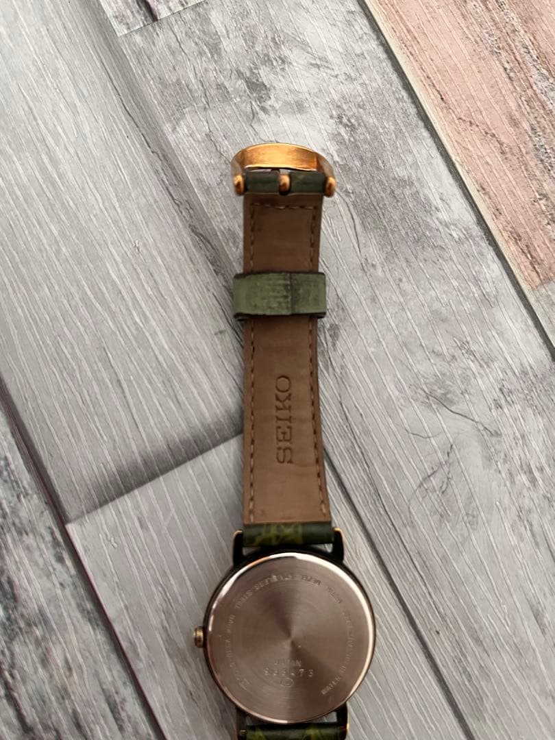 SEIKO ALBA アナログ時計　V338-6100