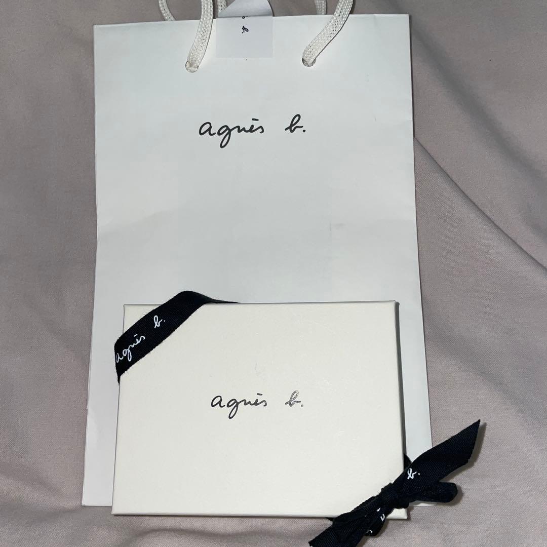 agnès b. 三つ折りキーケース 箱・紙袋あり