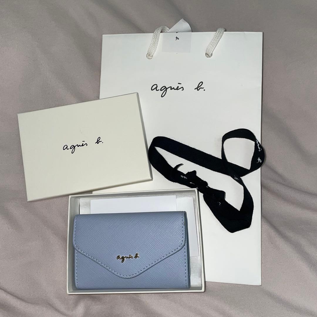 agnès b. 三つ折りキーケース 箱・紙袋あり