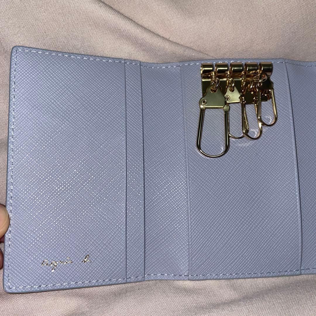 agnès b. 三つ折りキーケース 箱・紙袋あり