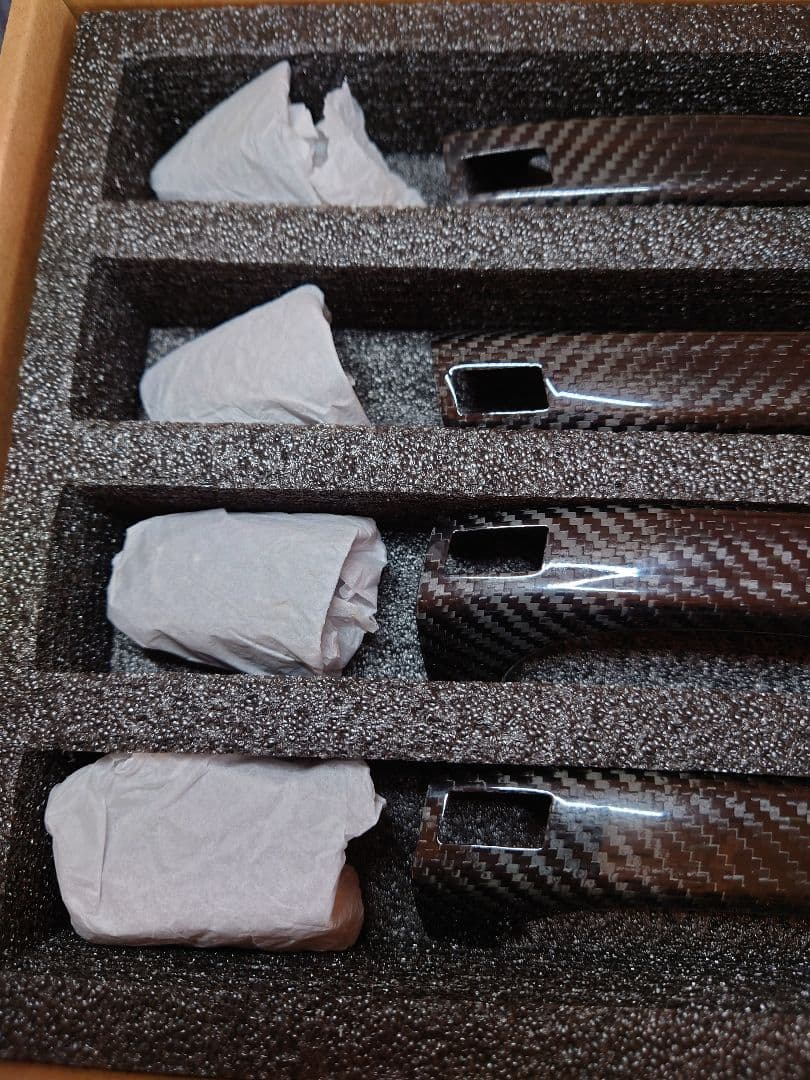 VWゴルフ7　 7.5　カーボンドアハンドル カバー