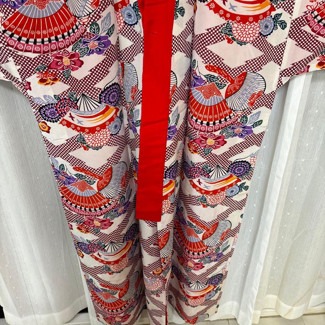 沖縄琉球舞踊衣装 紅型打ち掛け