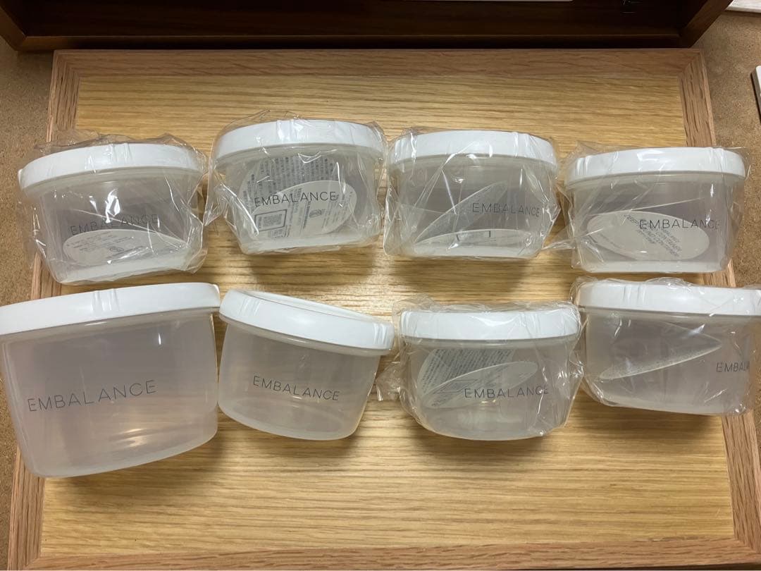 エンバランス　ラウンドコンテナS(7)、M(1)