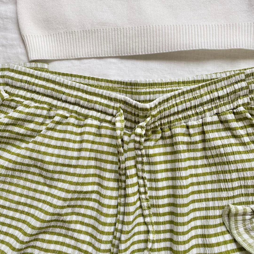 マタニティフォト 衣装 セット 親子 リンクコーデ ギンガムチェック