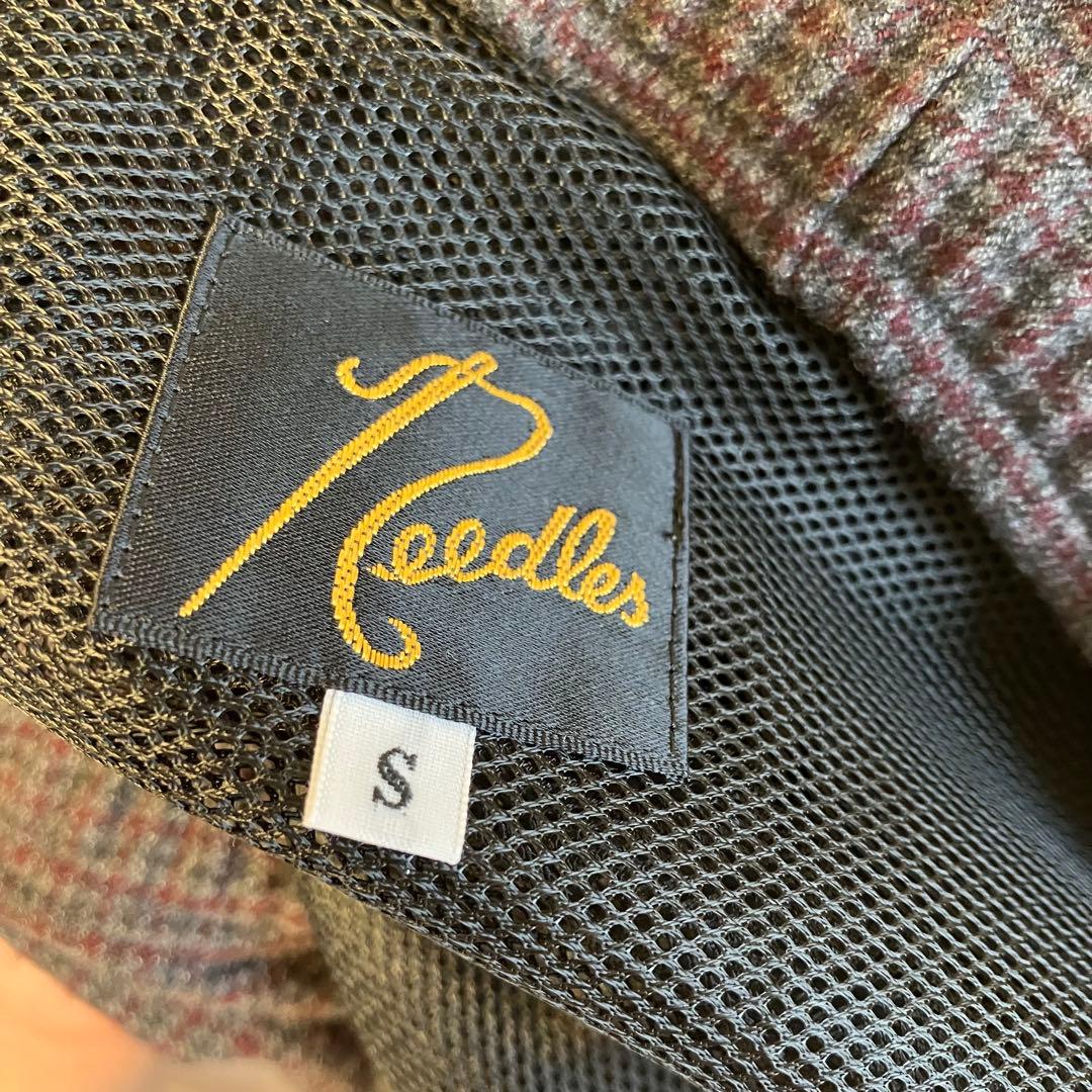 ニードルス　パンツ　チェック　S