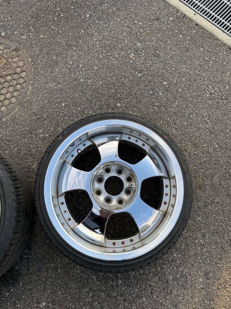 ファブレス　プロファンド　メッキ　7j +32 pcd100