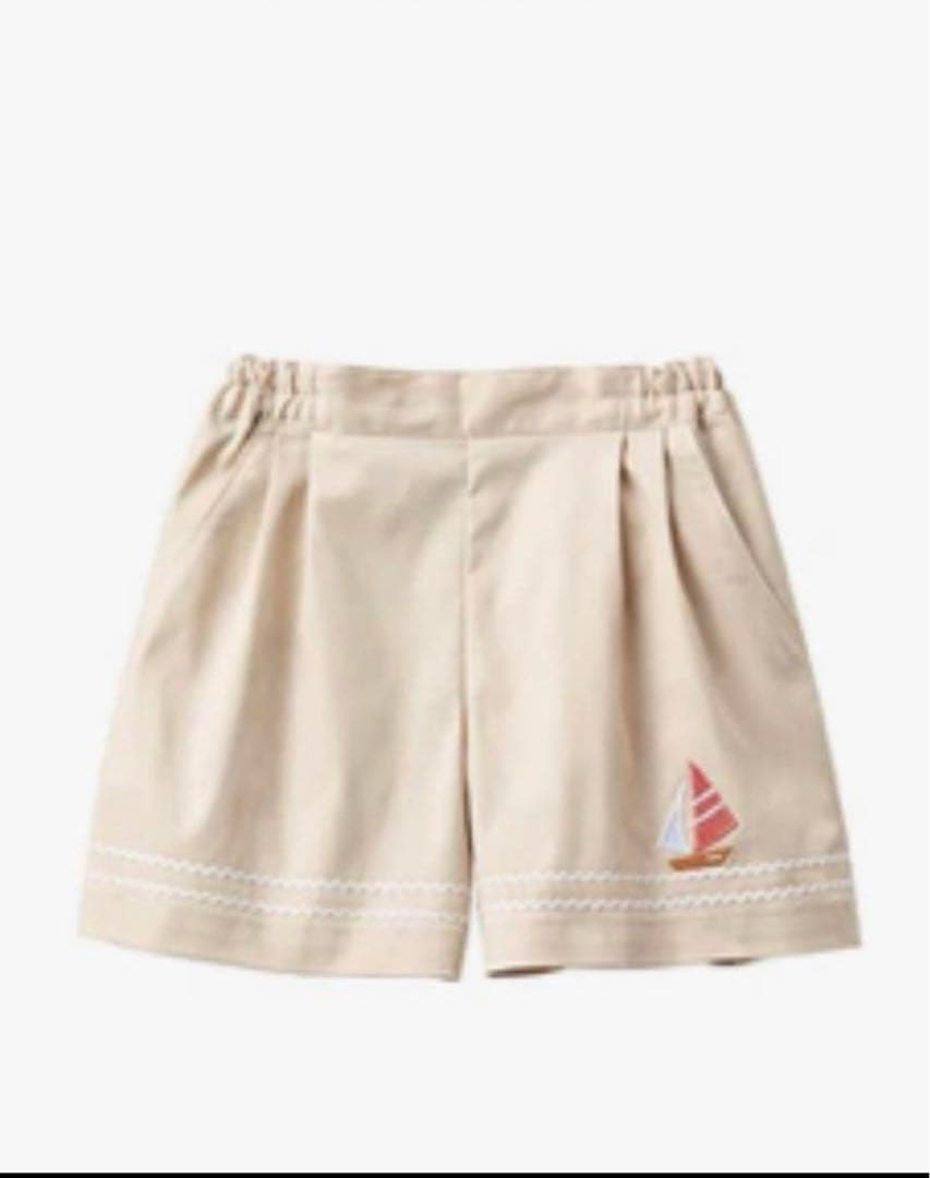 しぴ　ファミリア　キュロット2点