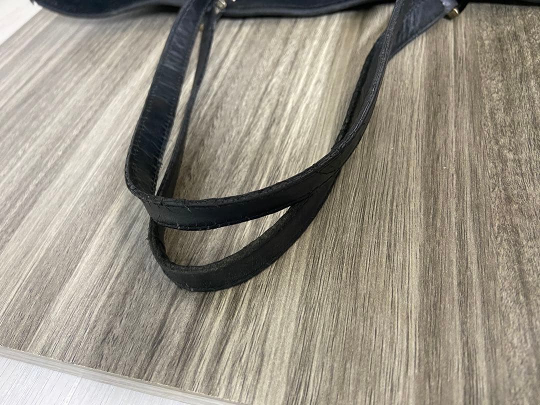 GUCCI トートバッグ　GG柄　キャンバス　ブラック　大容量