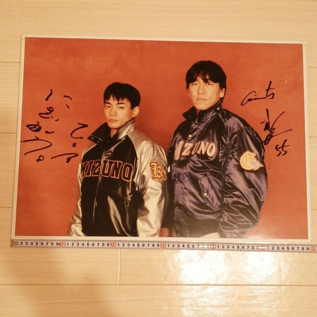 【非売品】松井秀喜　仁志敏久　直筆サイン入り　パネル