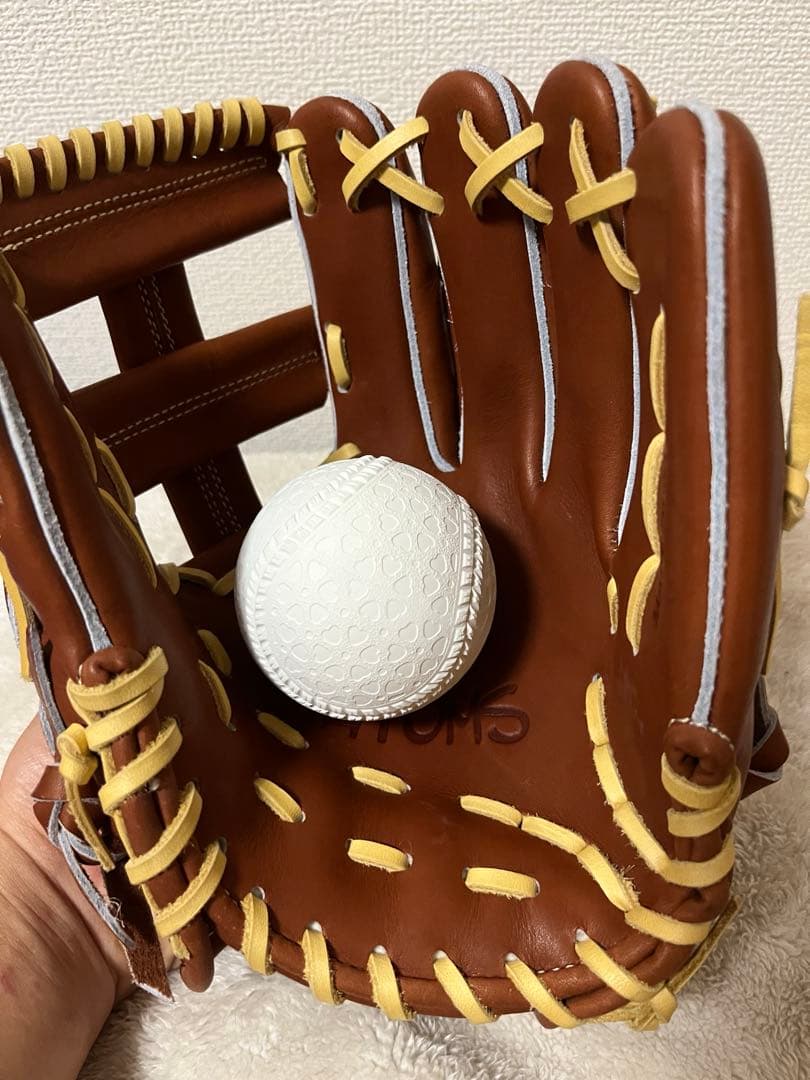 【人気メーカー:良型】　ATOMS　硬式　内野手用　EMR-Wrist