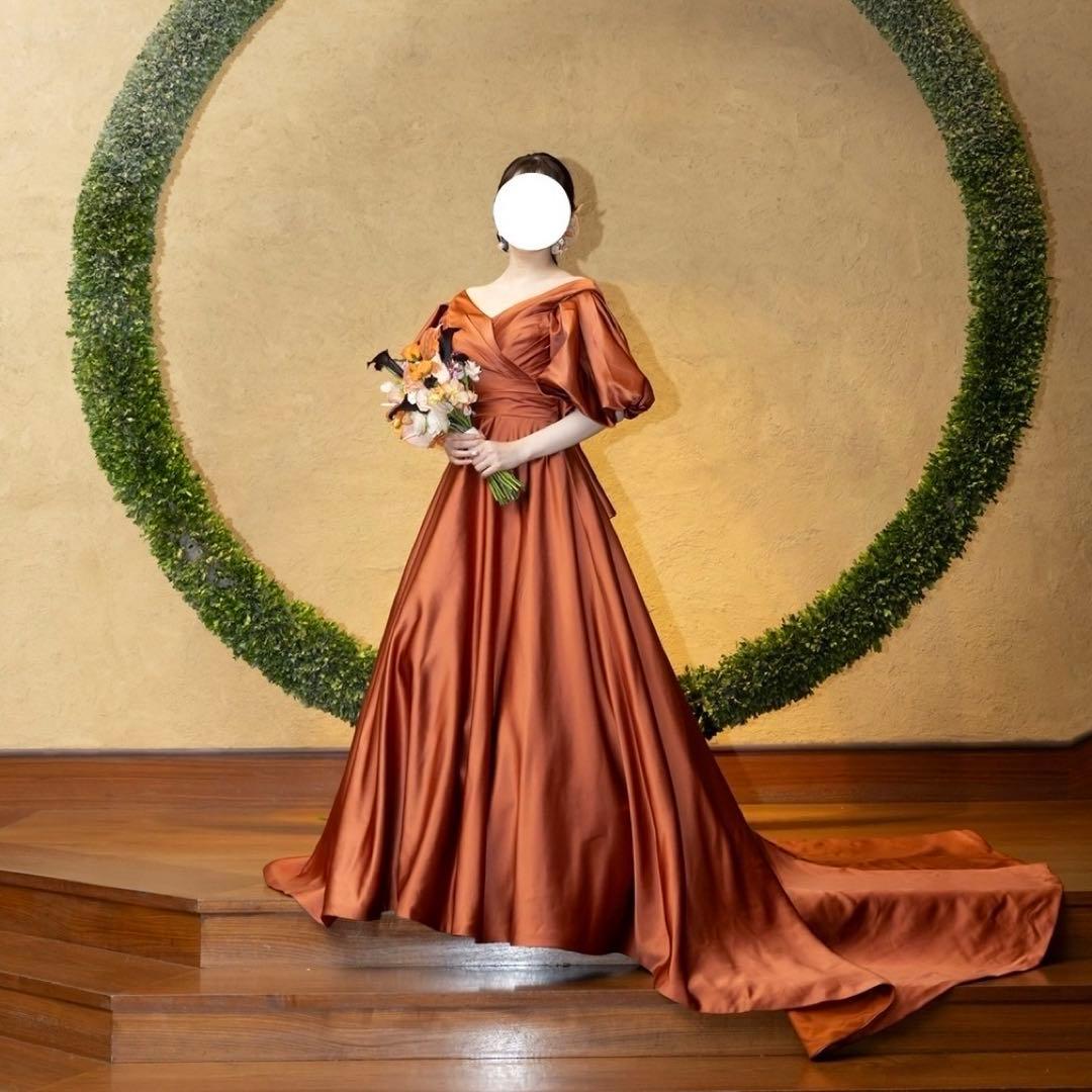 【美品】YNS Wedding カラードレス パニエ付き【値下げ交渉歓迎】