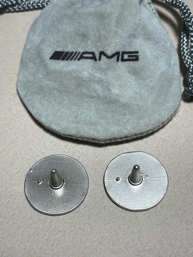 Mercedes-AMG ゴルフマーカー 2個セット ポーチ付き