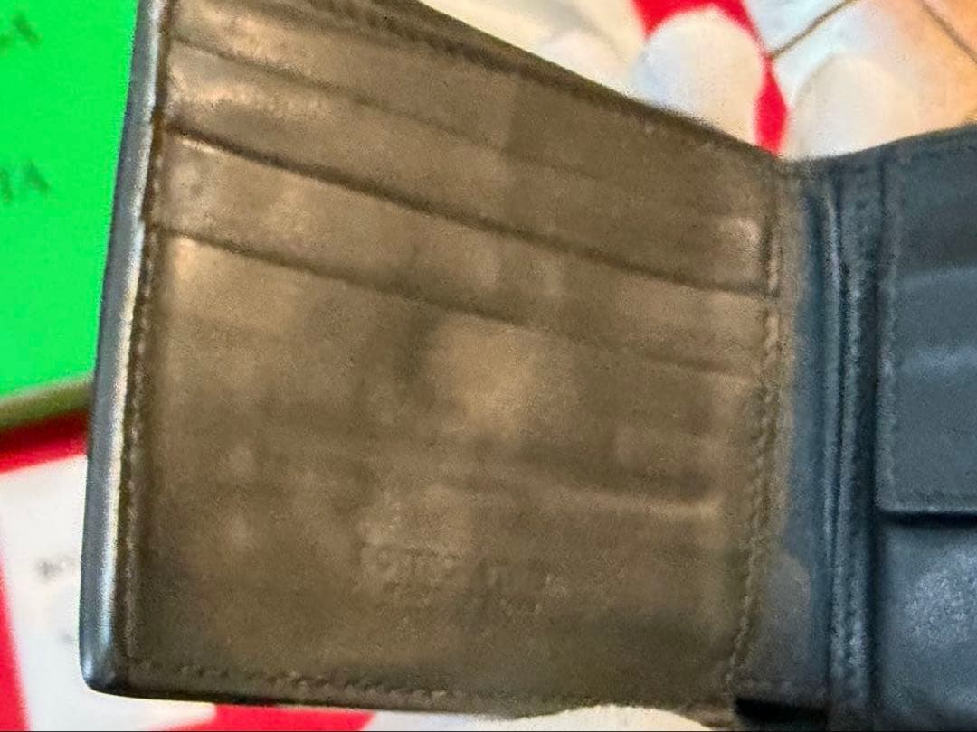 E*T様 Bottega Veneta カセット深緑　二つ折り財布　箱巾着付き