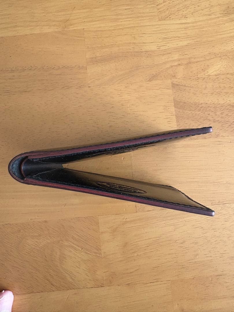 GANZO（ガンゾ） SHELL CORDOVAN 2 純札入れ ブラック