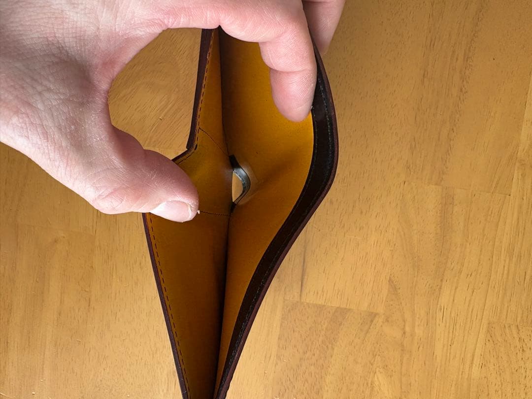 GANZO（ガンゾ） SHELL CORDOVAN 2 純札入れ ブラック