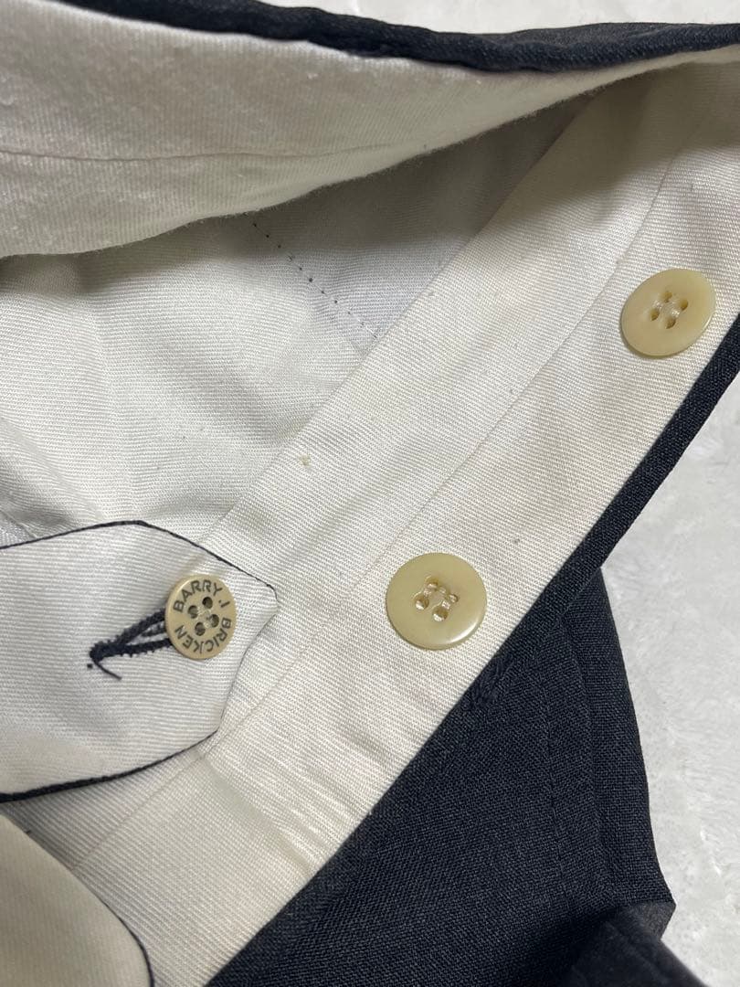 BARRY BRICKEN 80〜90s ウールスラックス グレー