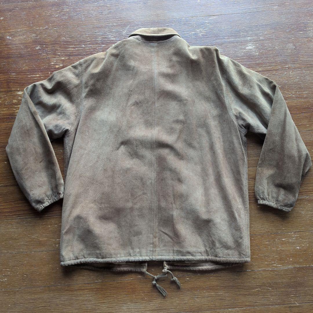 GOODENOUGH グッドイナフ ヴィンテージ スエード コーチジャケット