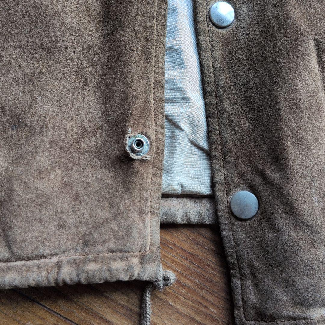 GOODENOUGH グッドイナフ ヴィンテージ スエード コーチジャケット