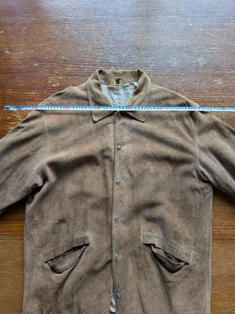 GOODENOUGH グッドイナフ ヴィンテージ スエード コーチジャケット