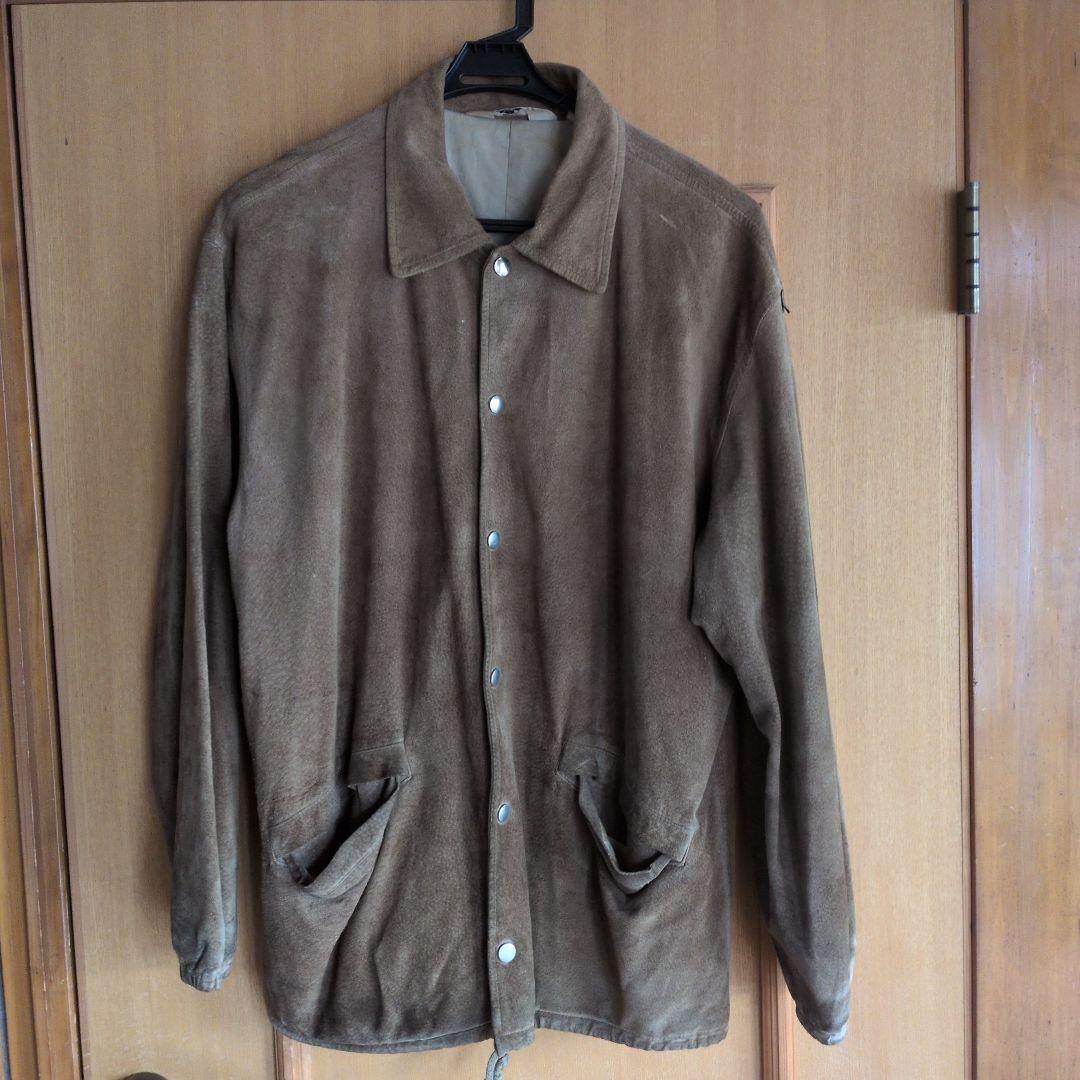 GOODENOUGH グッドイナフ ヴィンテージ スエード コーチジャケット