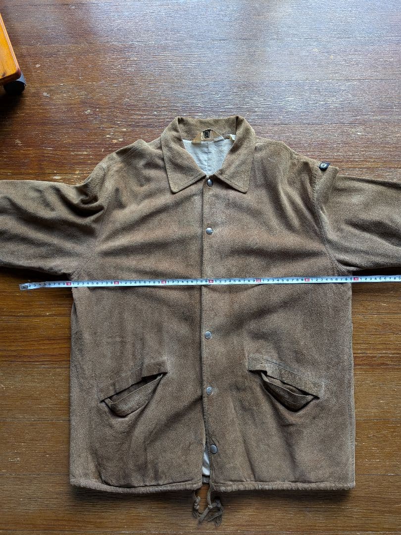 GOODENOUGH グッドイナフ ヴィンテージ スエード コーチジャケット