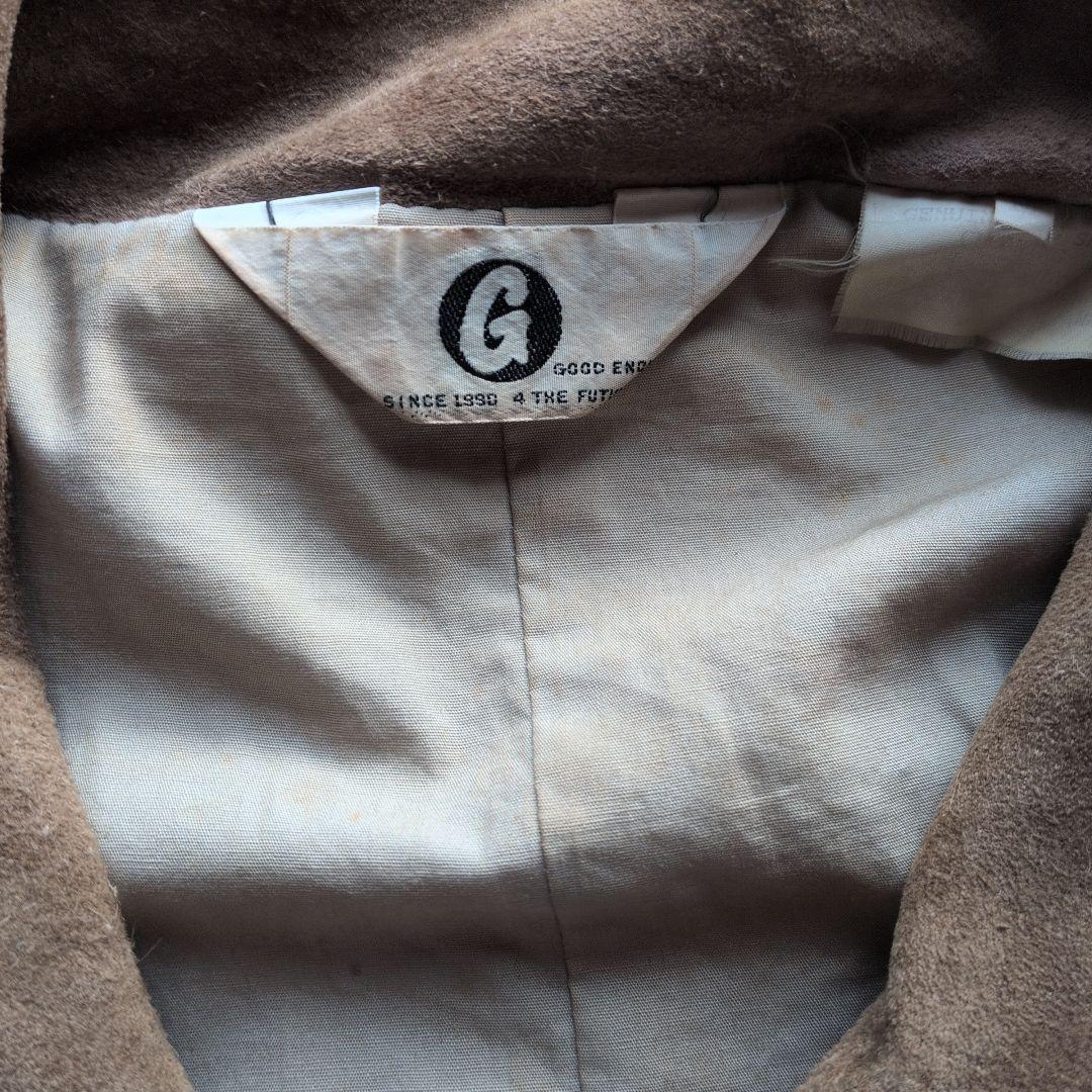 GOODENOUGH グッドイナフ ヴィンテージ スエード コーチジャケット