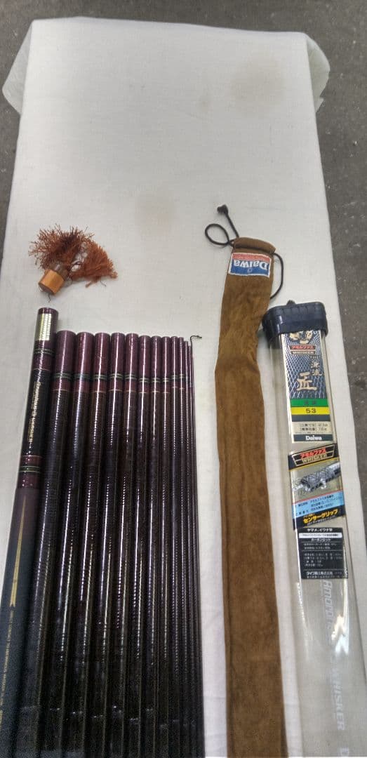 ダイワ　アモルファスウイスカー 源流・硬調53 日本製ヤマメ・イワナに